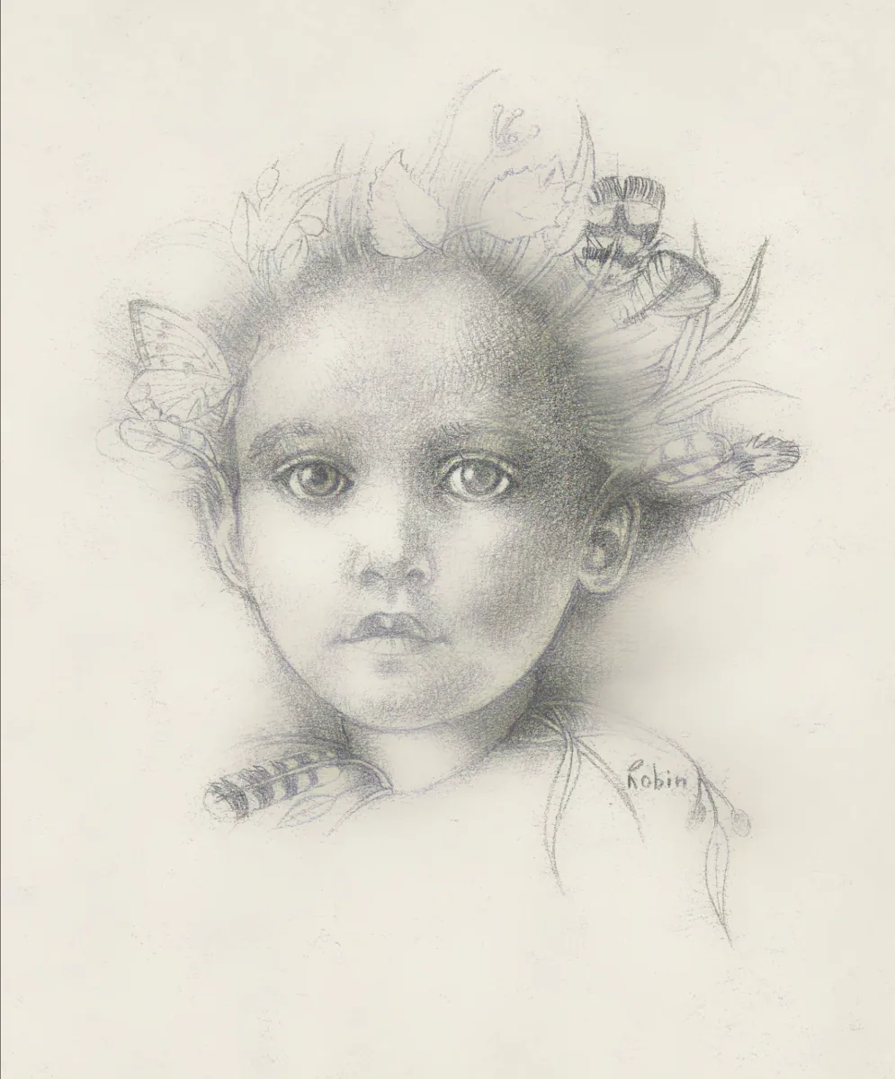 Peinture de l'Artiste Brigitte Robin
