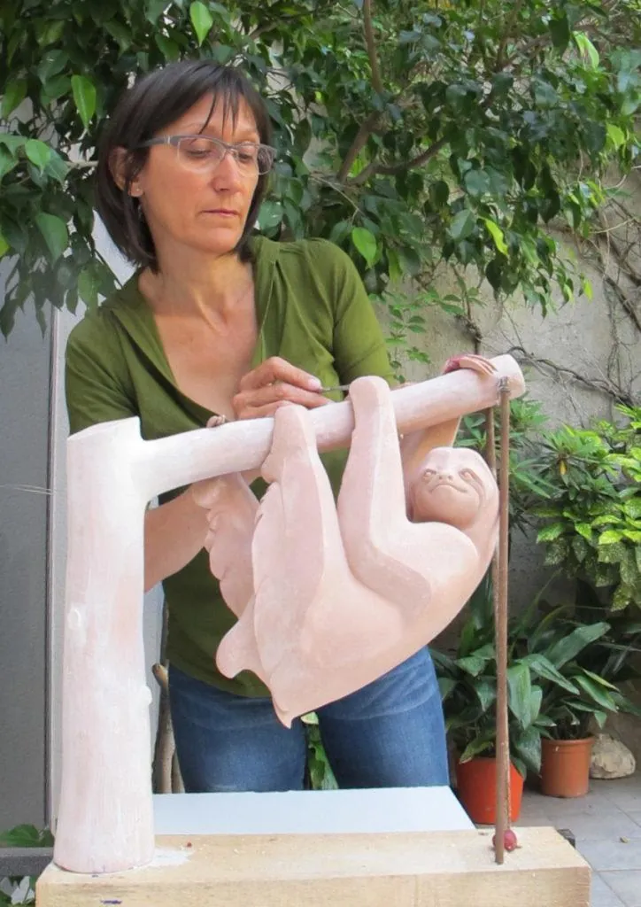 Chantal Porras sculptrice